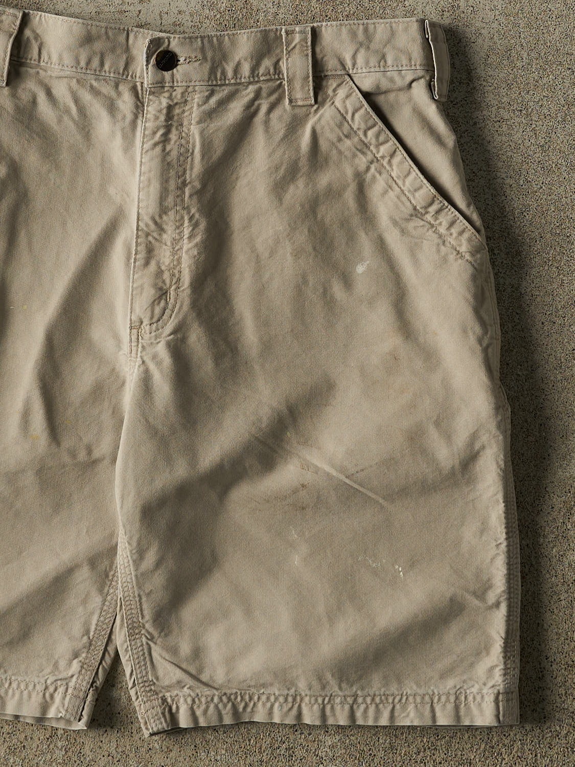 Vintage Y2K Beige Carhartt Carpenter Shorts (37x9.5)
