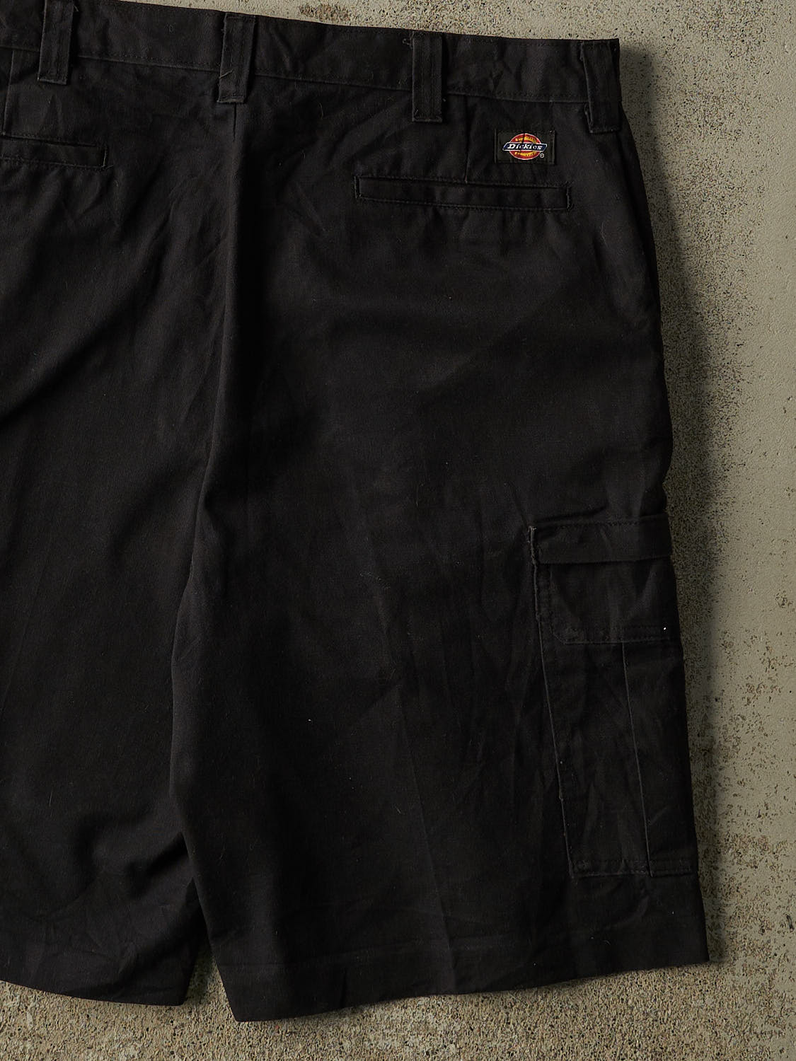 Vintage 90s Black Dickies Cargo Shorts (37x11)