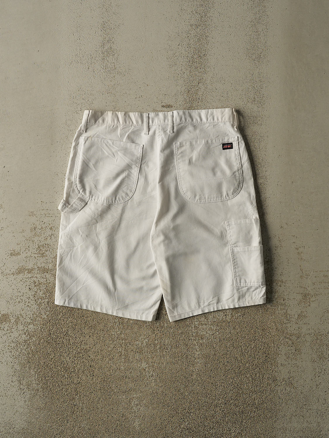 Vintage Y2K White Dickies Carpenter Shorts (34x11)