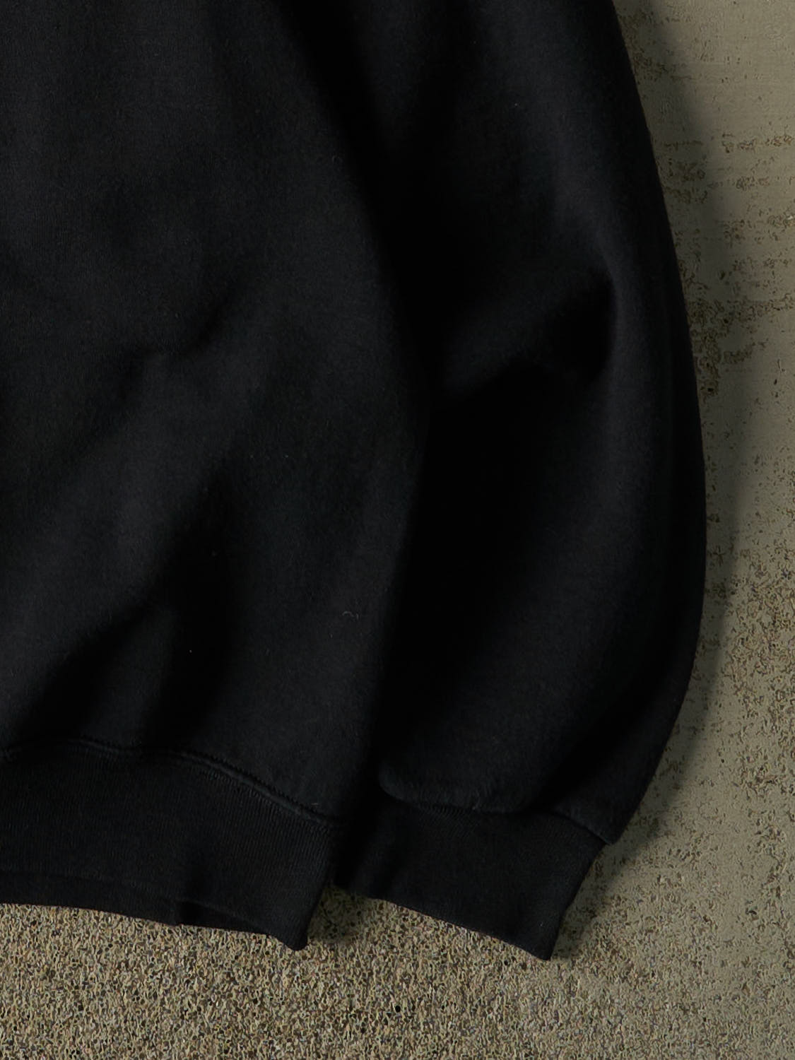 Vintage Y2K Black Blank Crewneck (XL)