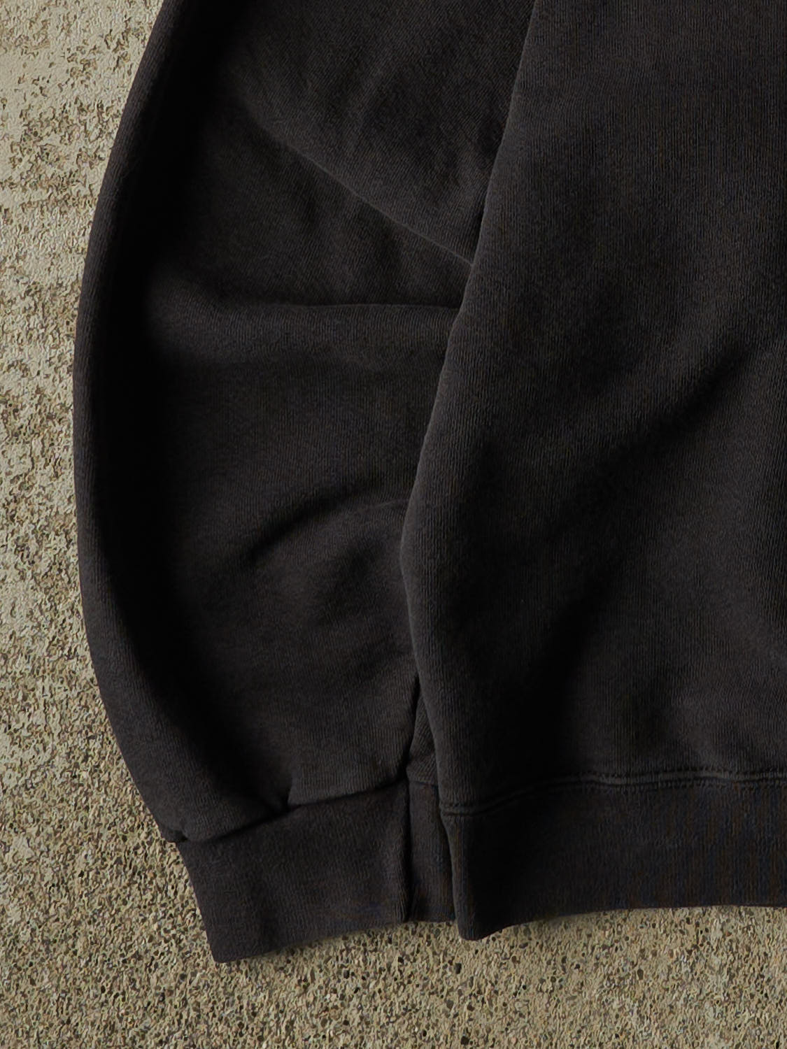Vintage 90s Faded Black Nike Swoosh Crewneck (S/M)