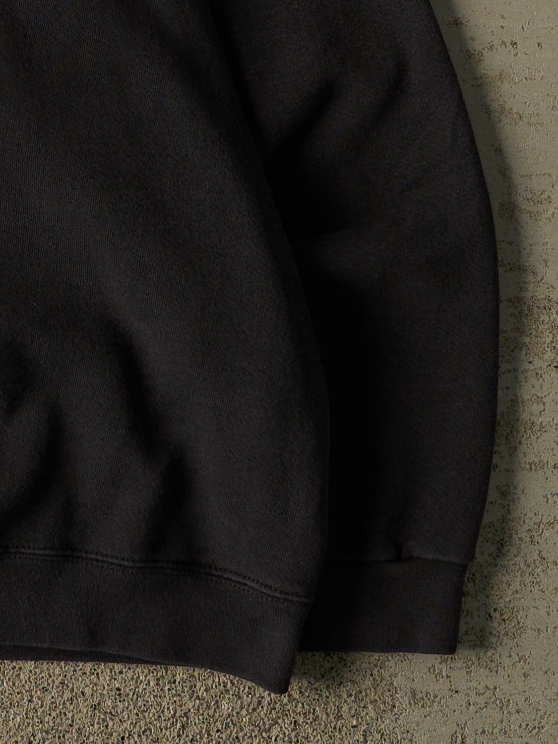 Vintage 90s Faded Black Nike Swoosh Crewneck (S/M)