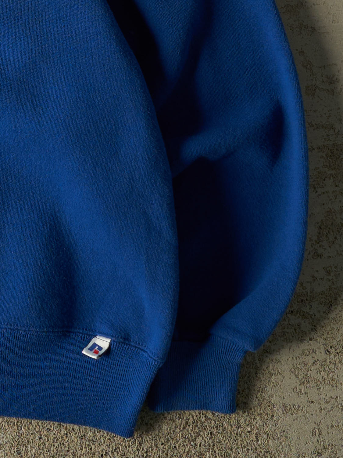 Vintage 90s Blue Russell Athletic Blank Crewneck (M)