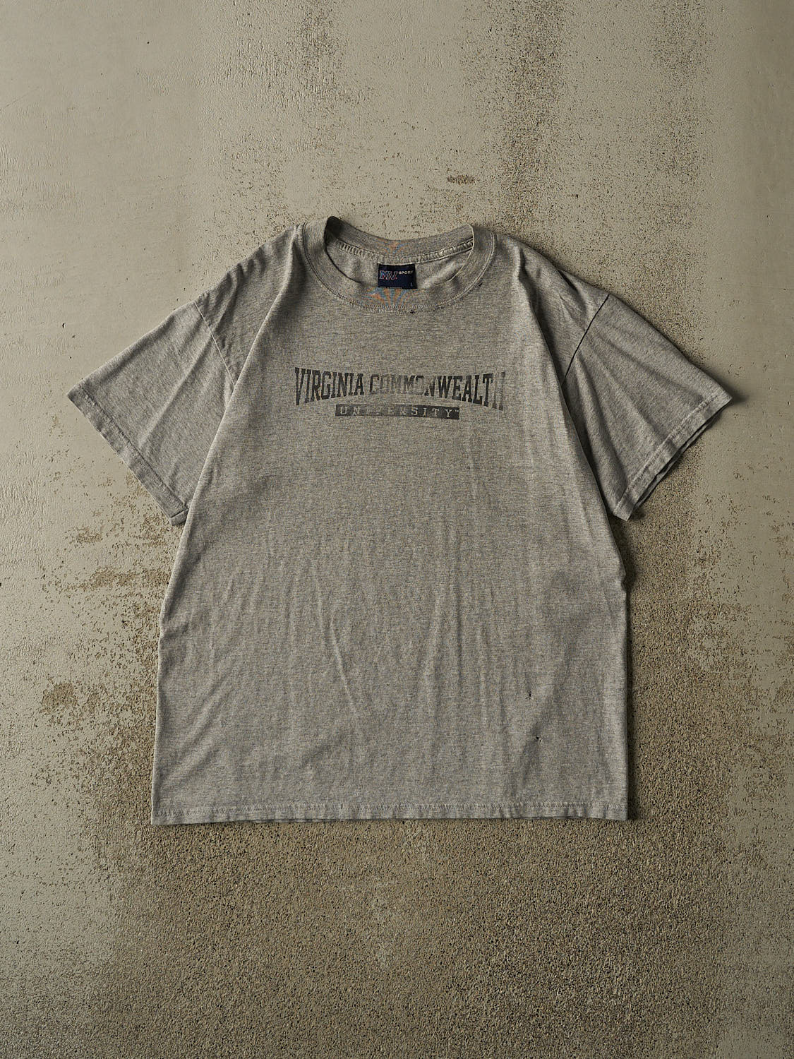 Vintage 90s Grey Virginia Commonwealth University Tee (M/L)