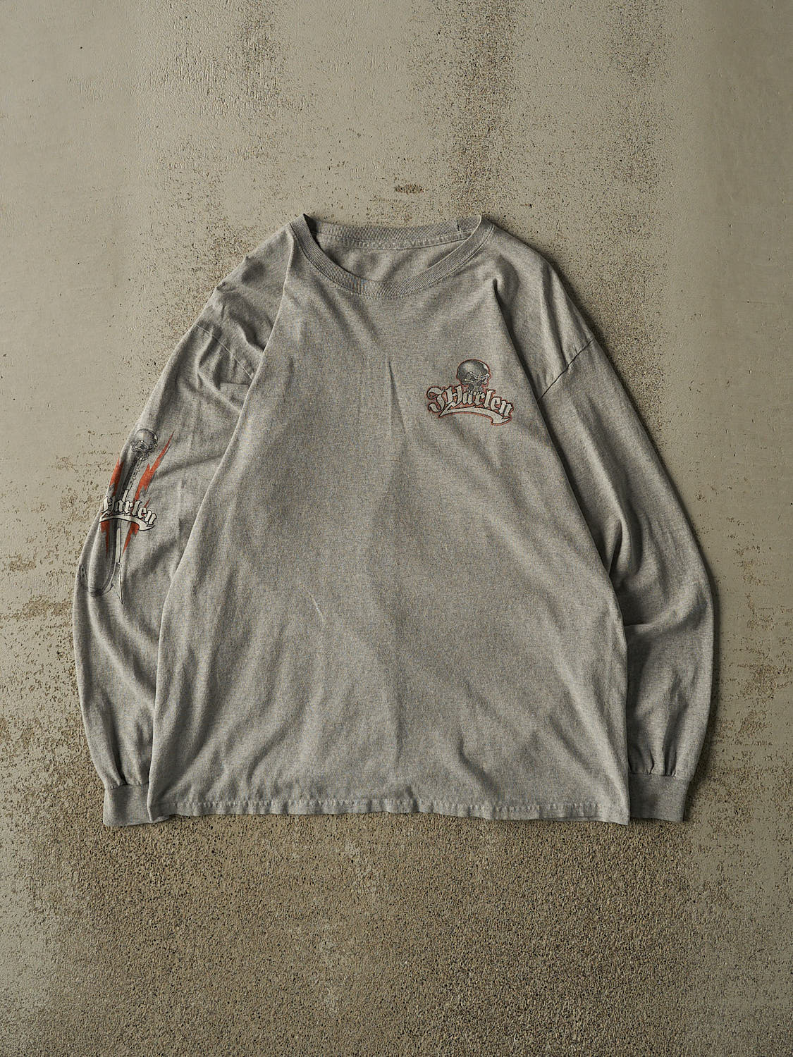 Vintage Y2K Grey J Harlen Tools Long Sleeve (S/M)