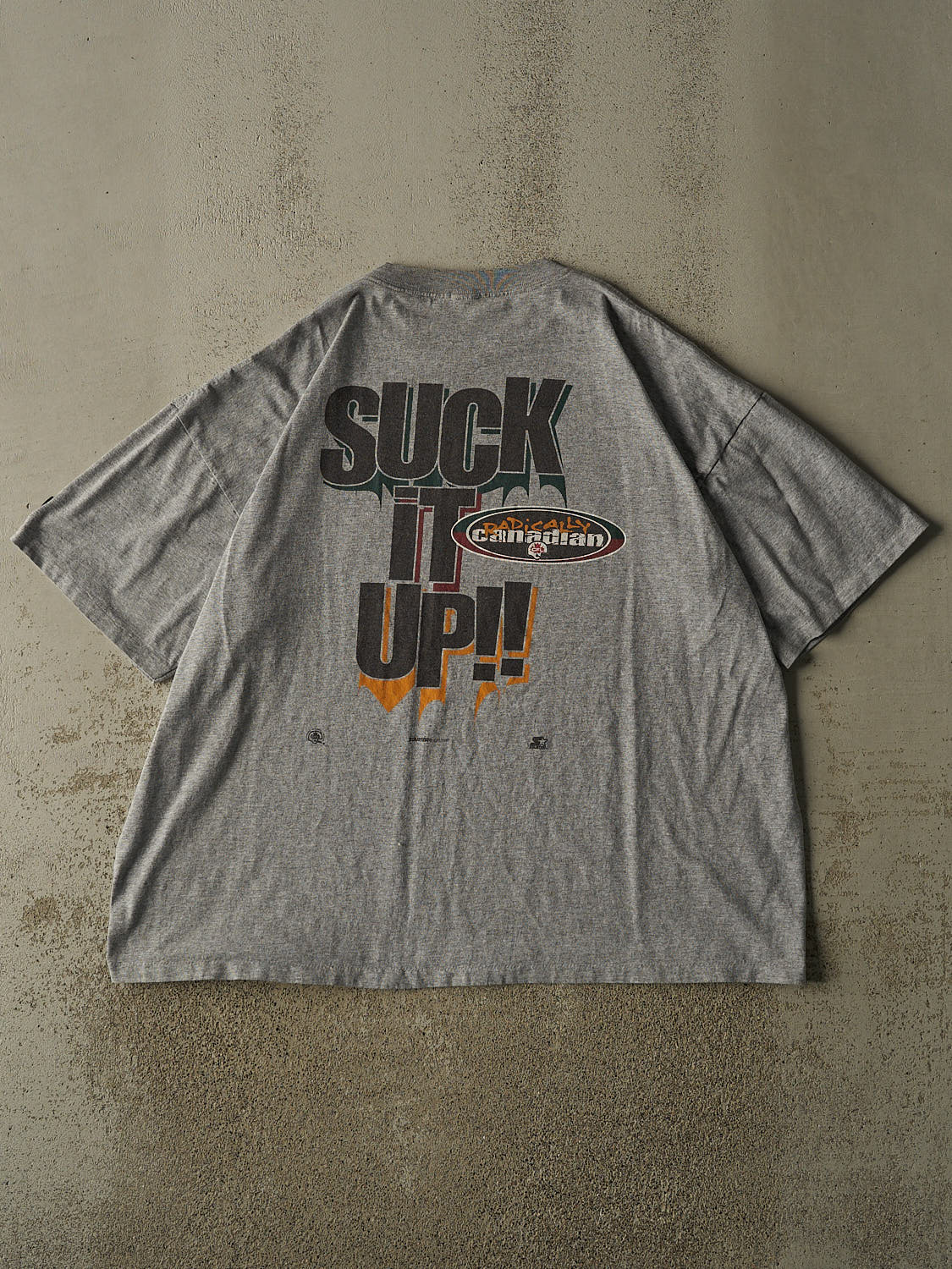 Vintage 96' Grey CFL "Suck It Up" Tee (XL/XXL)