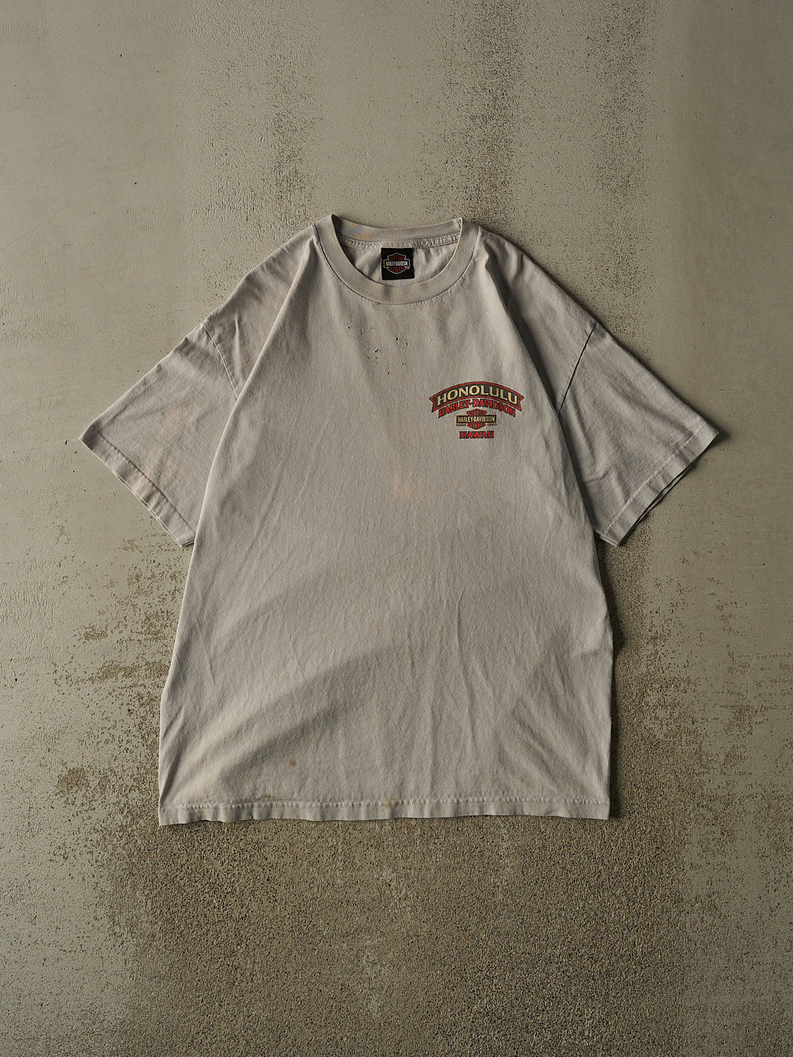 Vintage 16' Grey Harley Davidson Hawaii Tee (L/XL)