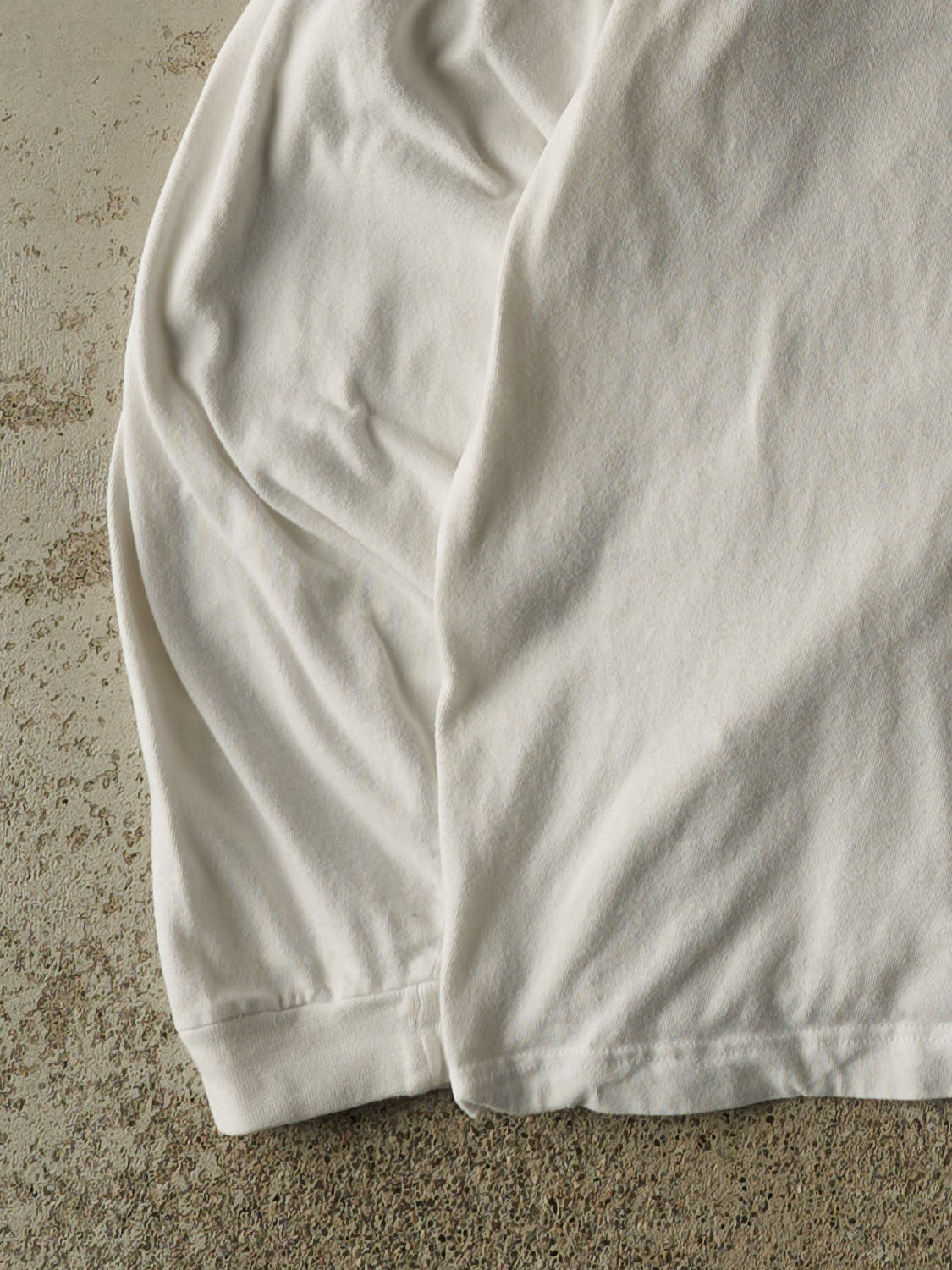 Vintage Y2K White Tommy Hilfiger Embroidered Long Sleeve (M)