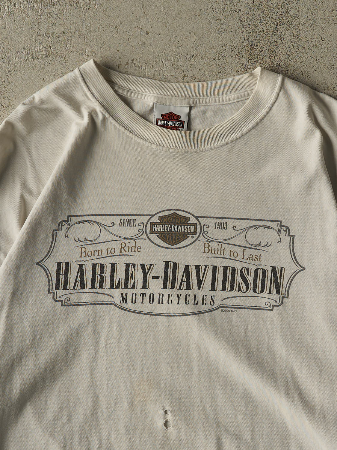 Vintage 09' White Harley Davidson Hawaii Long Sleeve (L/XL)