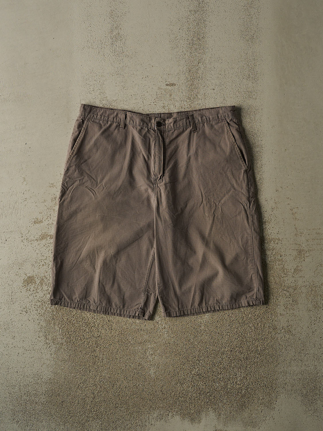 Vintage Y2K Grey Dickies Ripstop Shorts (38x13)