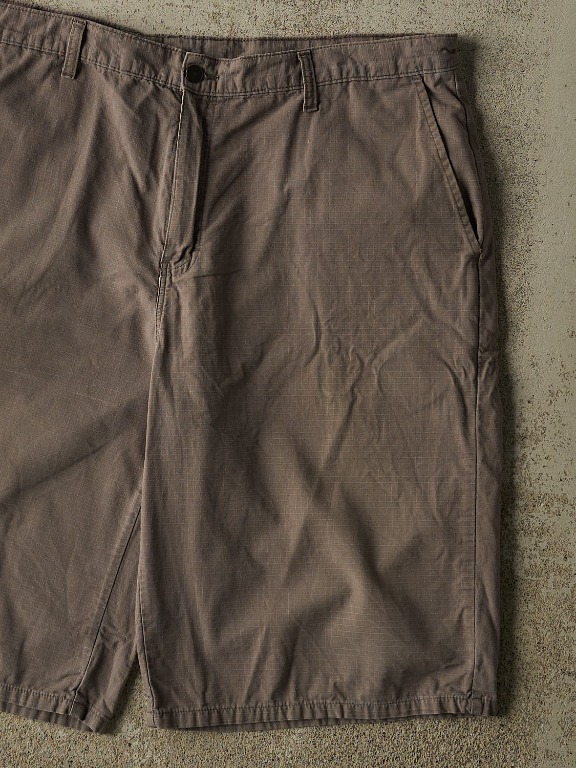 Vintage Y2K Grey Dickies Ripstop Shorts (38x13)
