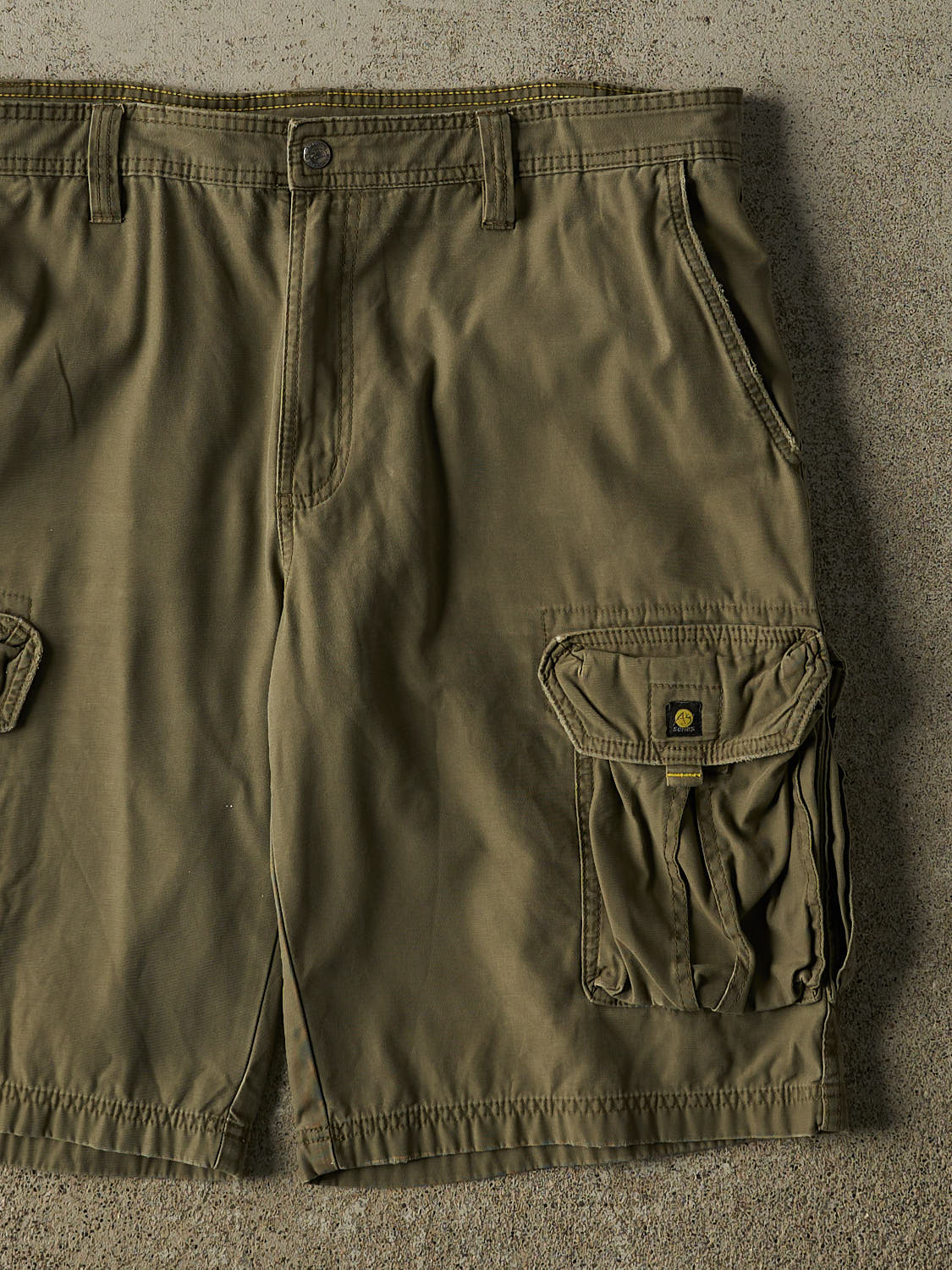Vintage Y2K Green The North Face A5 Series Cargo Shorts (40x12)