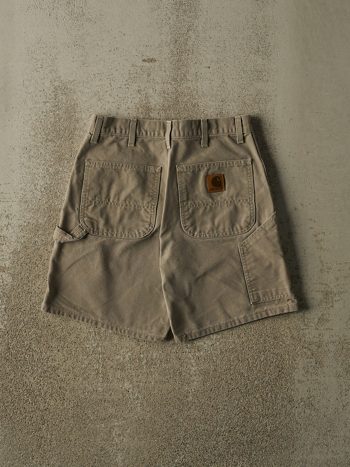Vintage 90s Beige Carhartt Carpenter Shorts (30x7.5)