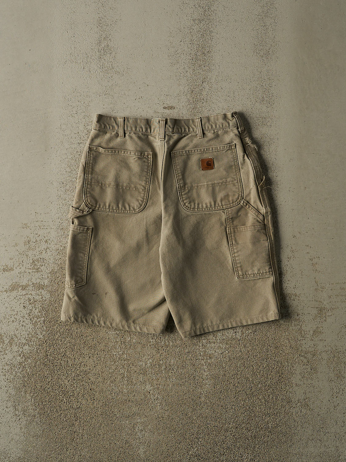 Vintage 90s Beige Carhartt Carpenter Shorts (31x11)