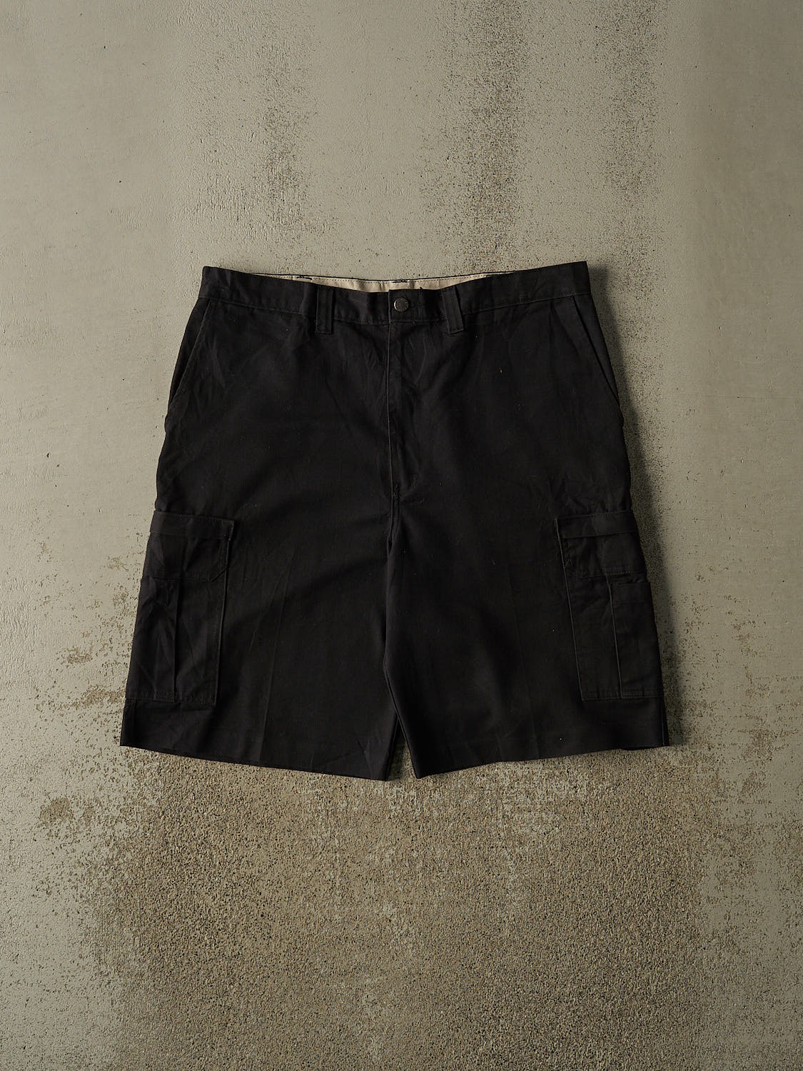 Vintage 90s Black Dickies Cargo Shorts (37x11)