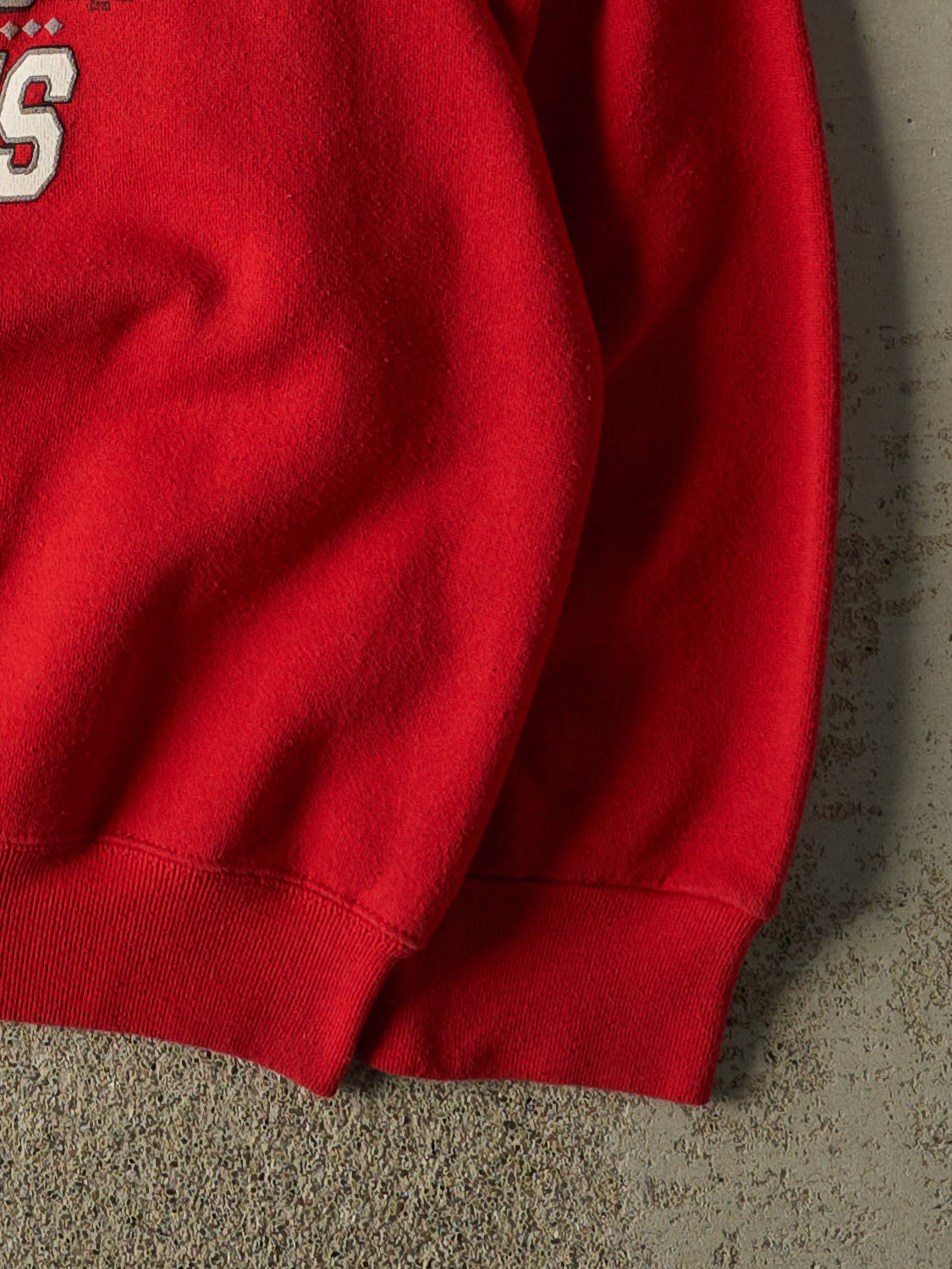 Vintage 80s Red University of Arkansas Razorbacks Crewneck (XL)