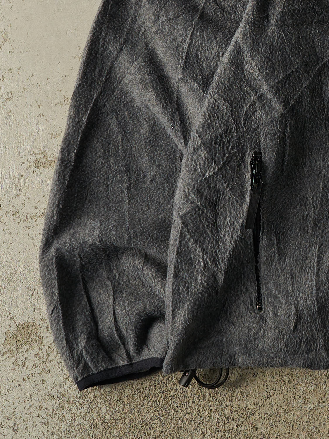 Vintage 90s Charcoal Grey Polo Sport Fleece (L/XL)