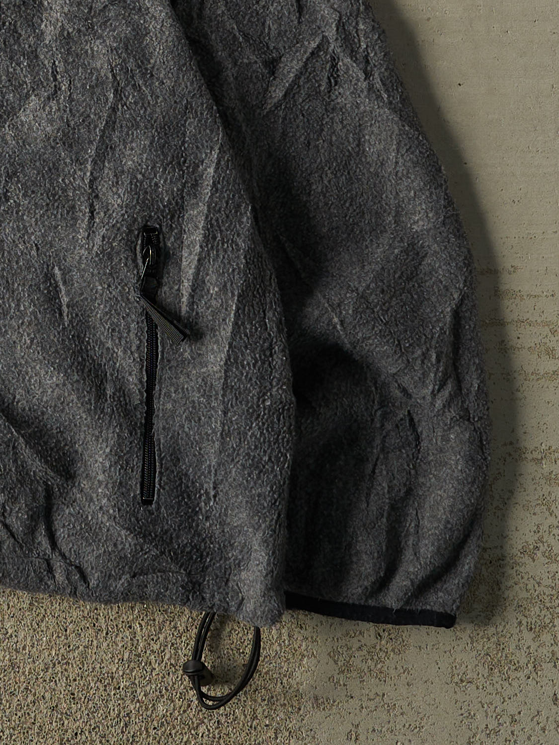 Vintage 90s Charcoal Grey Polo Sport Fleece (L/XL)