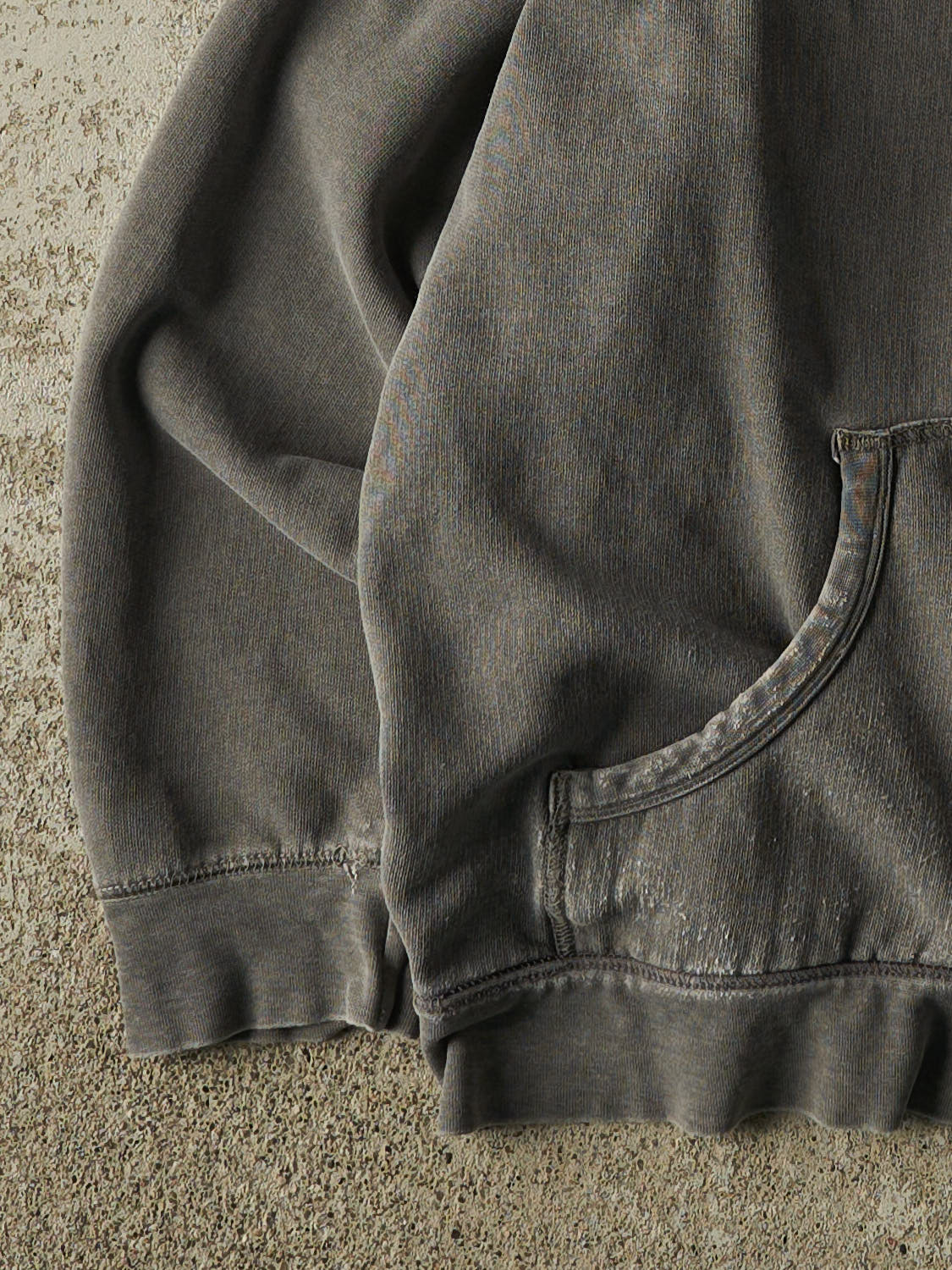 Vintage Y2K Charcoal Grey Nor Cal Embroidered Zip Up Hoodie (M/L)