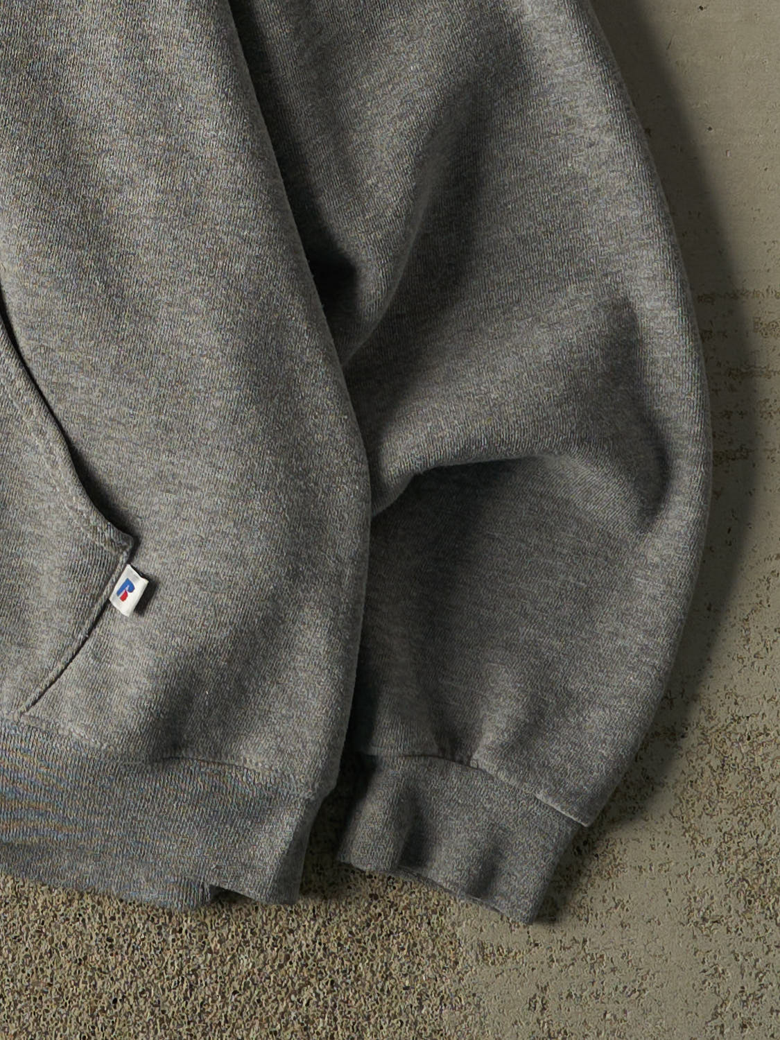 Vintage Y2K Grey Russell Athletic Regina Thunder Hoodie (XL)