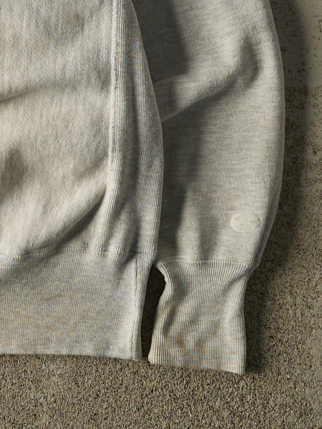 Vintage 90s Heather Grey Champion Reverse Weave Portland Trail Blazers Crewneck (S/M)