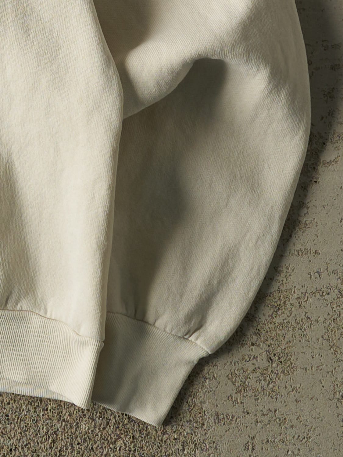 Vintage 80s Beige Guess Jeans Embroidered Crewneck (M/L)