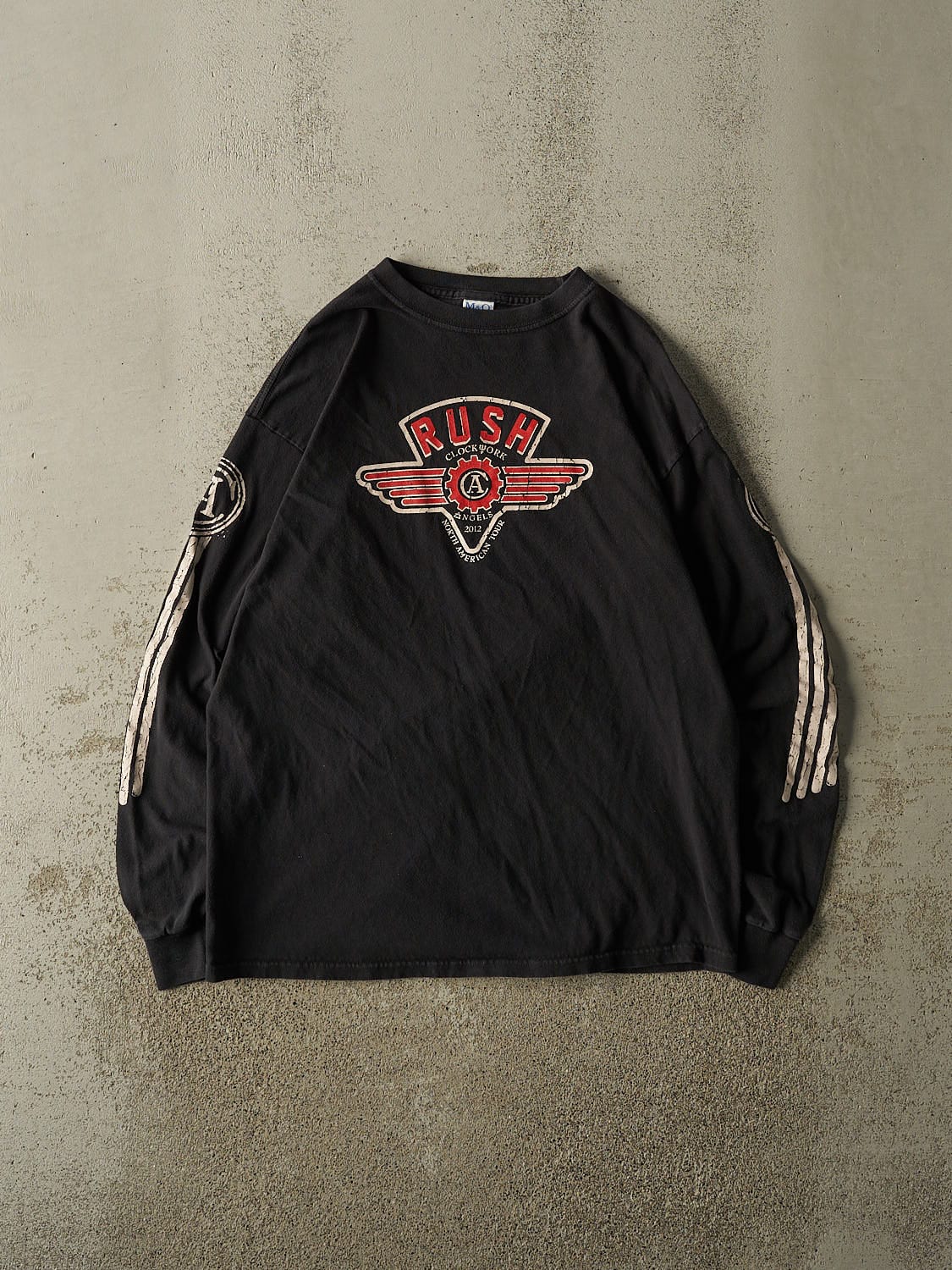 Vintage 12' Black Rush North American Tour Long Sleeve (L)