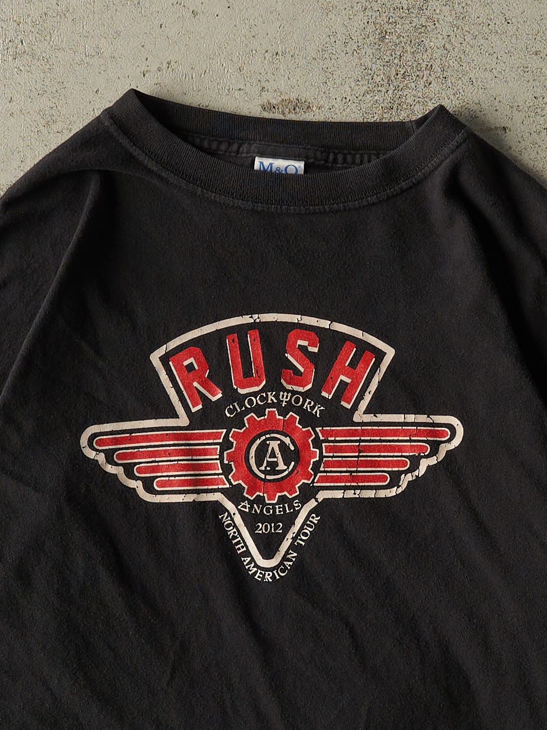 Vintage 12' Black Rush North American Tour Long Sleeve (L)