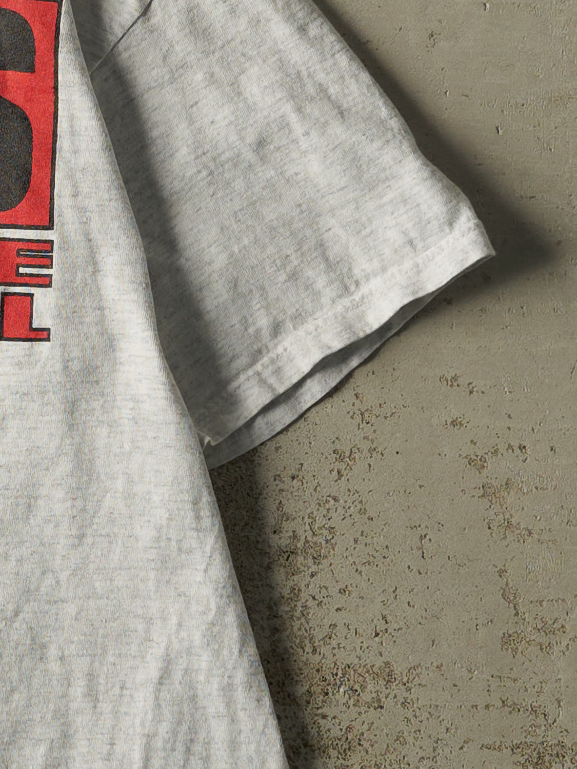Vintage 90s Heather Grey AFHS Wrestling Tournament Tee (M/L)