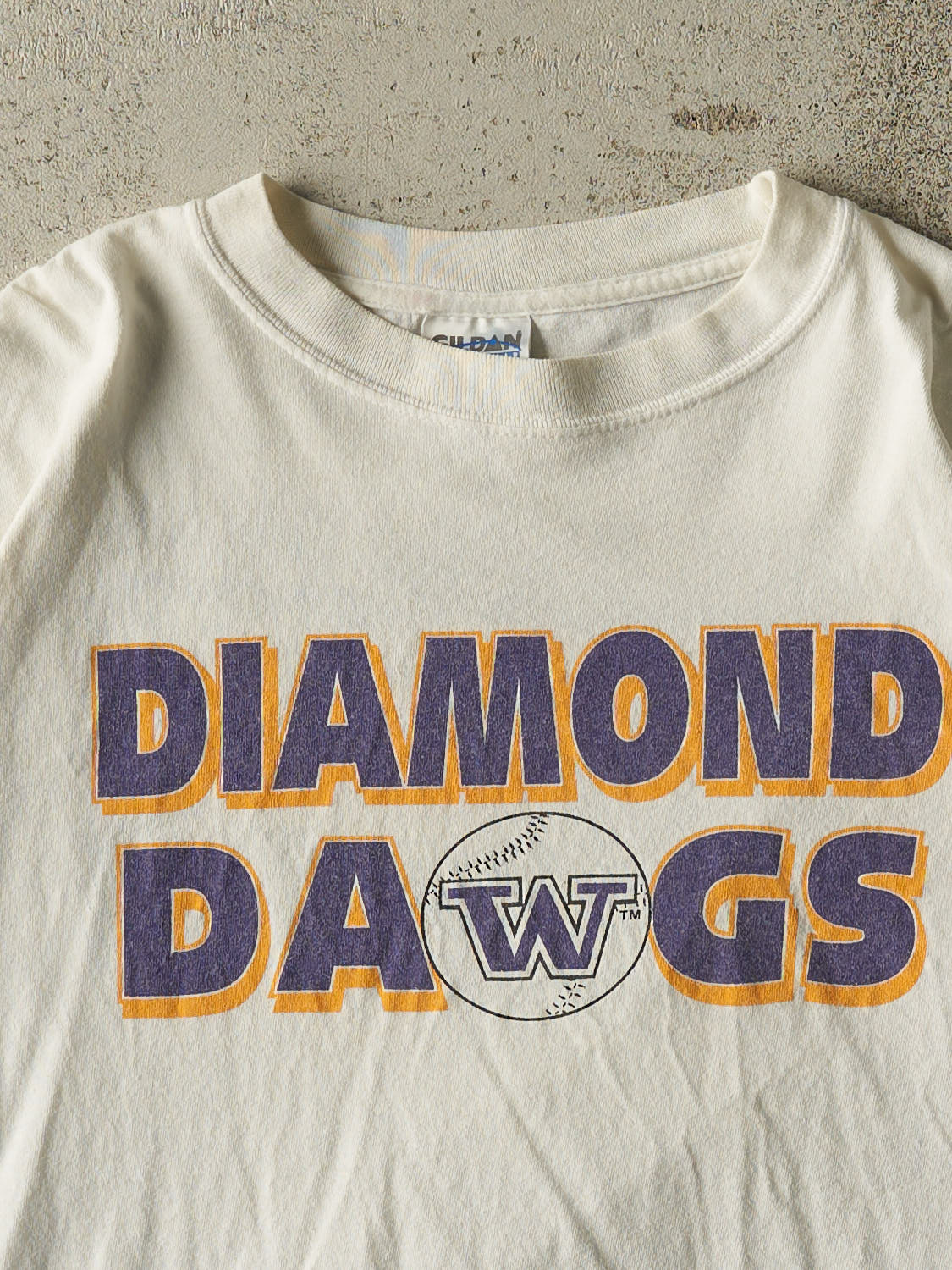 Vintage 90s White Diamond Dawgs x Pepsi Tee (M/L)