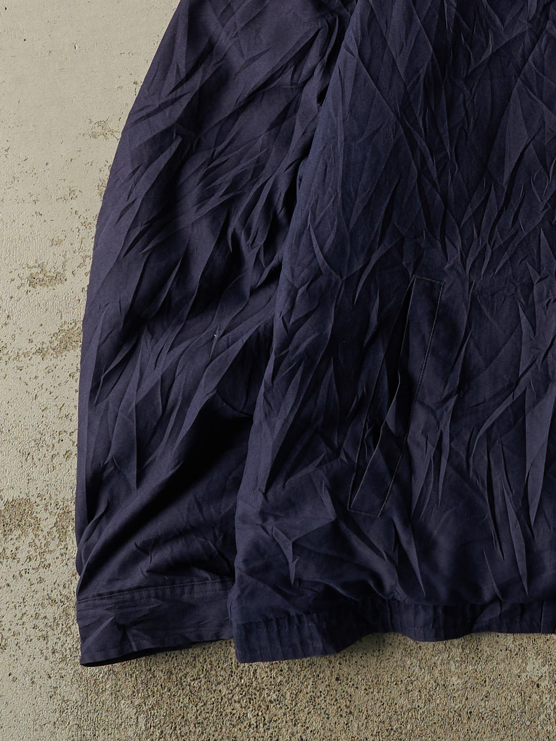 Vintage 90s Navy Blue Polo Ralph Lauren Harrington Jacket (XXL/XXXL)