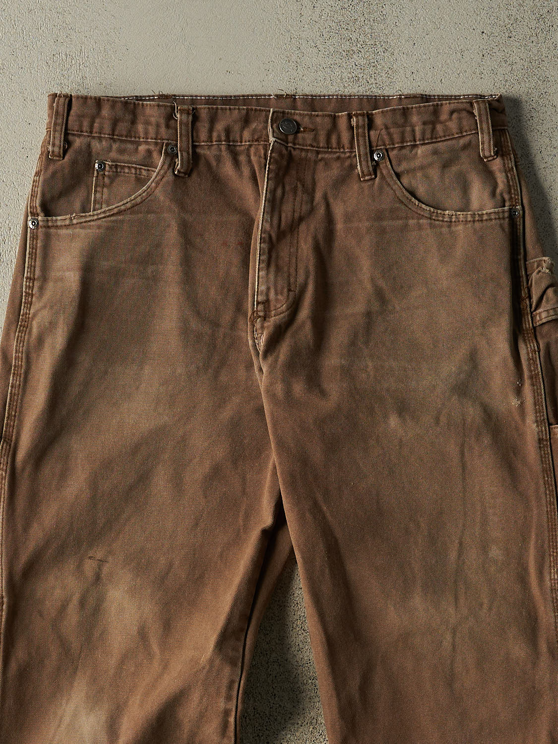Vintage 90s Brown Dickies Carpenter Pants (34x28)