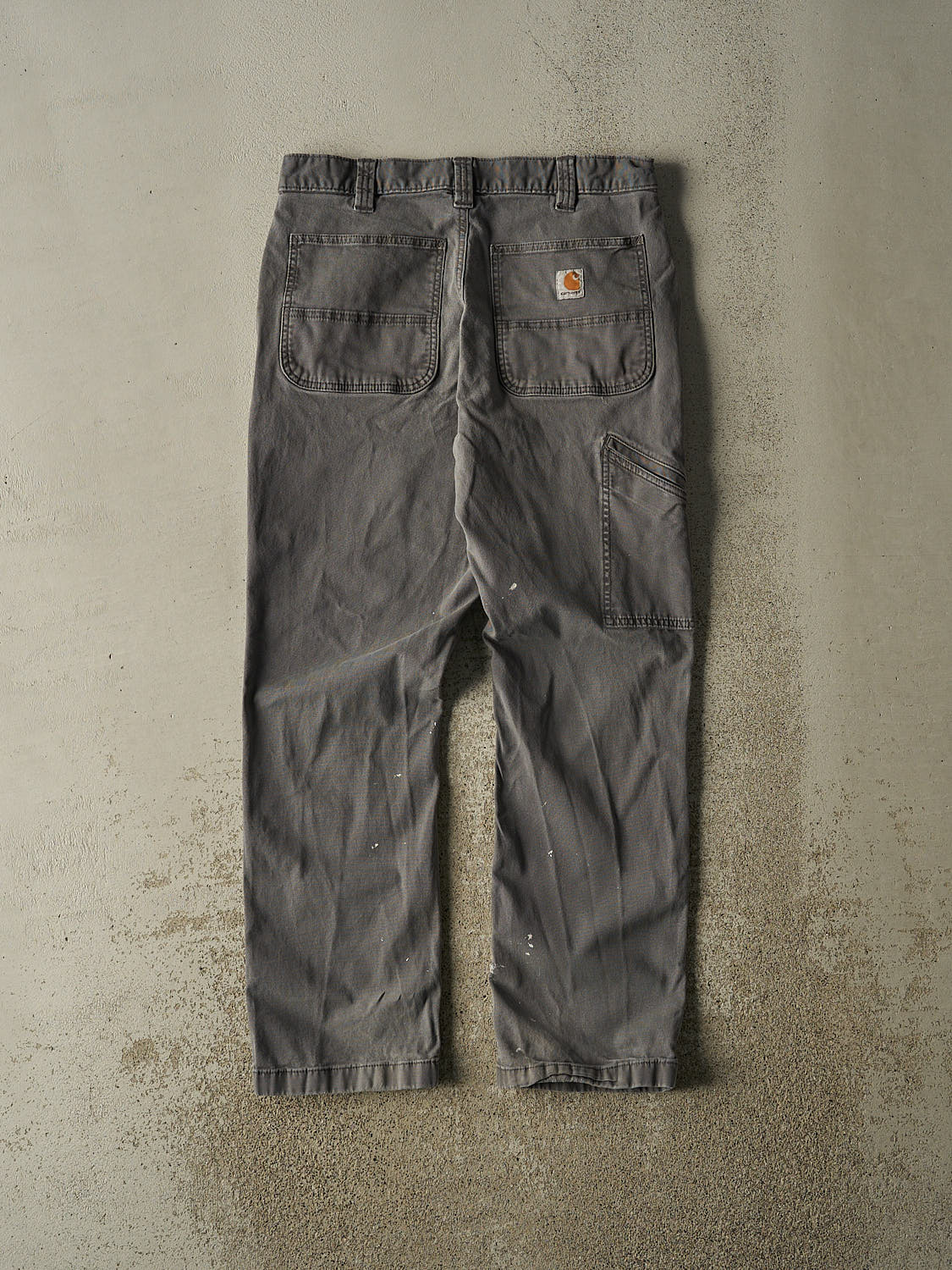 Vintage Y2K Grey Carhartt Work Pants (31x30.5)