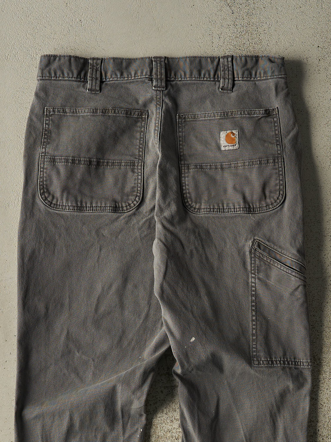 Vintage Y2K Grey Carhartt Work Pants (31x30.5)
