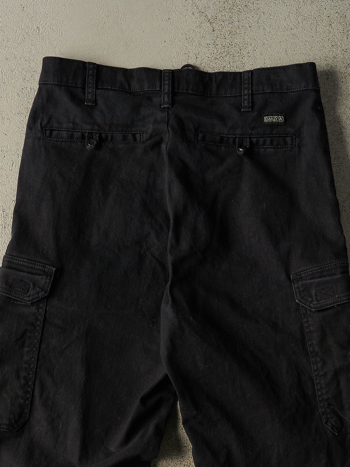 Vintage Y2K Black Dakota Cargo Pants (32x30.5)