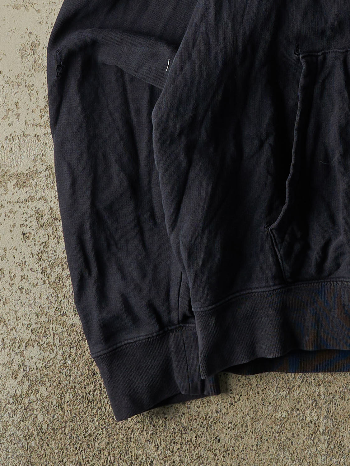 Vintage 90s Navy Blue Gap Zip Up Hoodie (S/M)