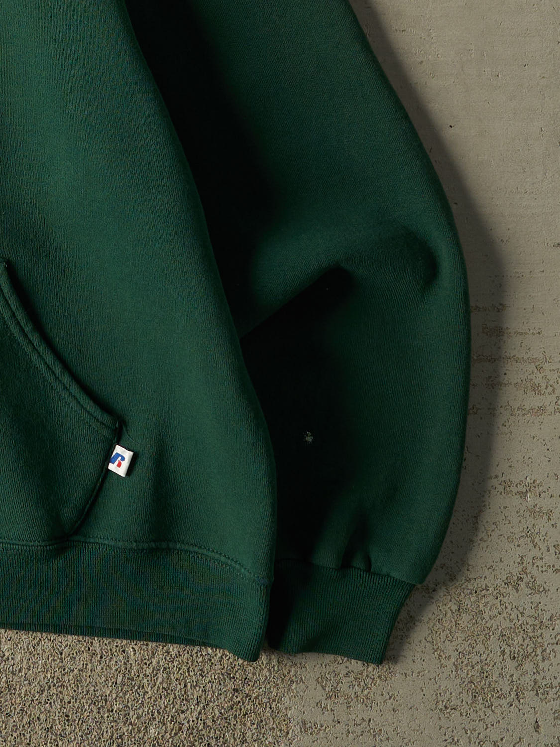 Vintage Y2K Green Russell Athletic Huskie Athletics Hoodie (M/L)
