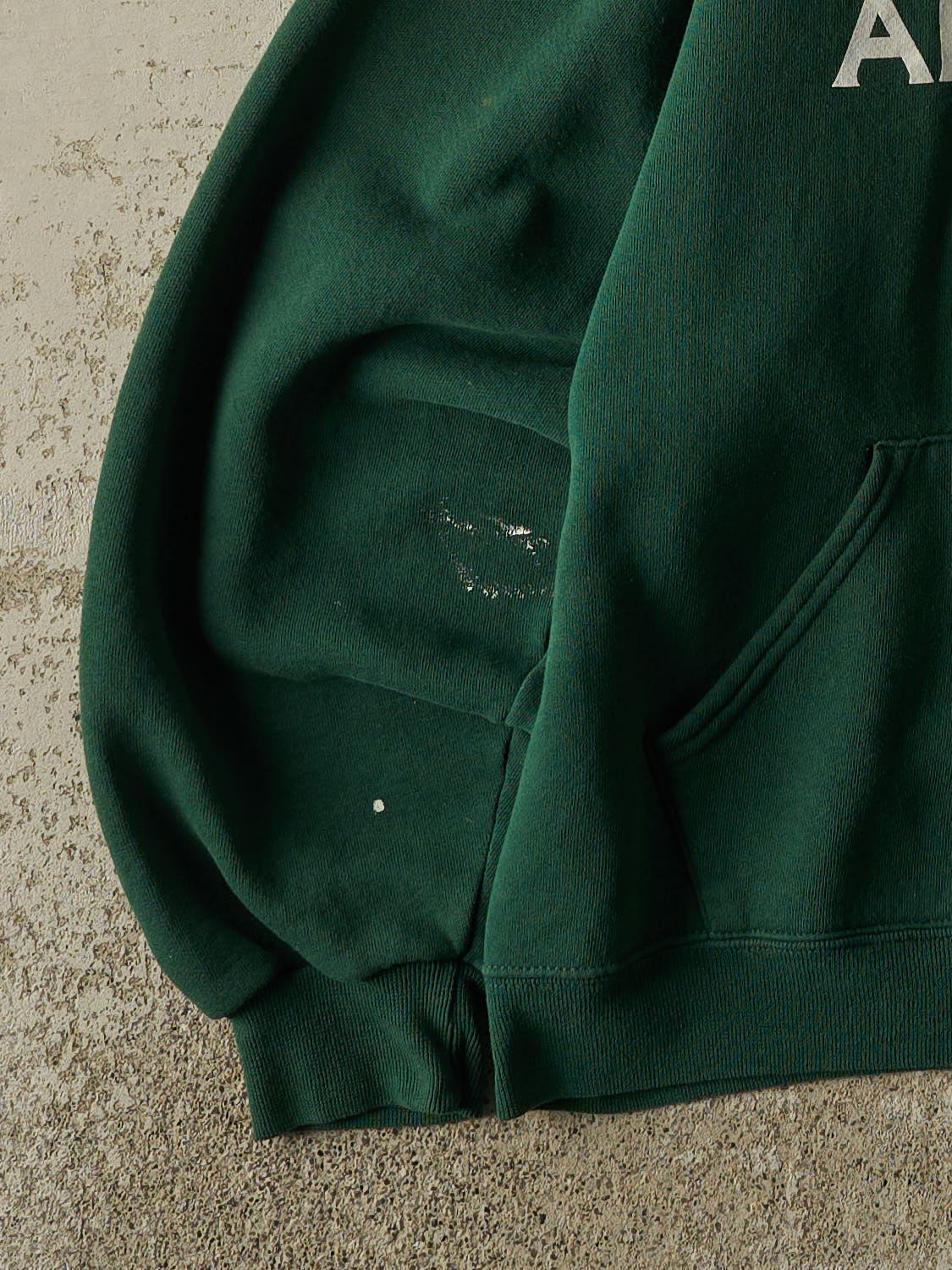 Vintage Y2K Green Russell Athletic Huskie Athletics Hoodie (M/L)