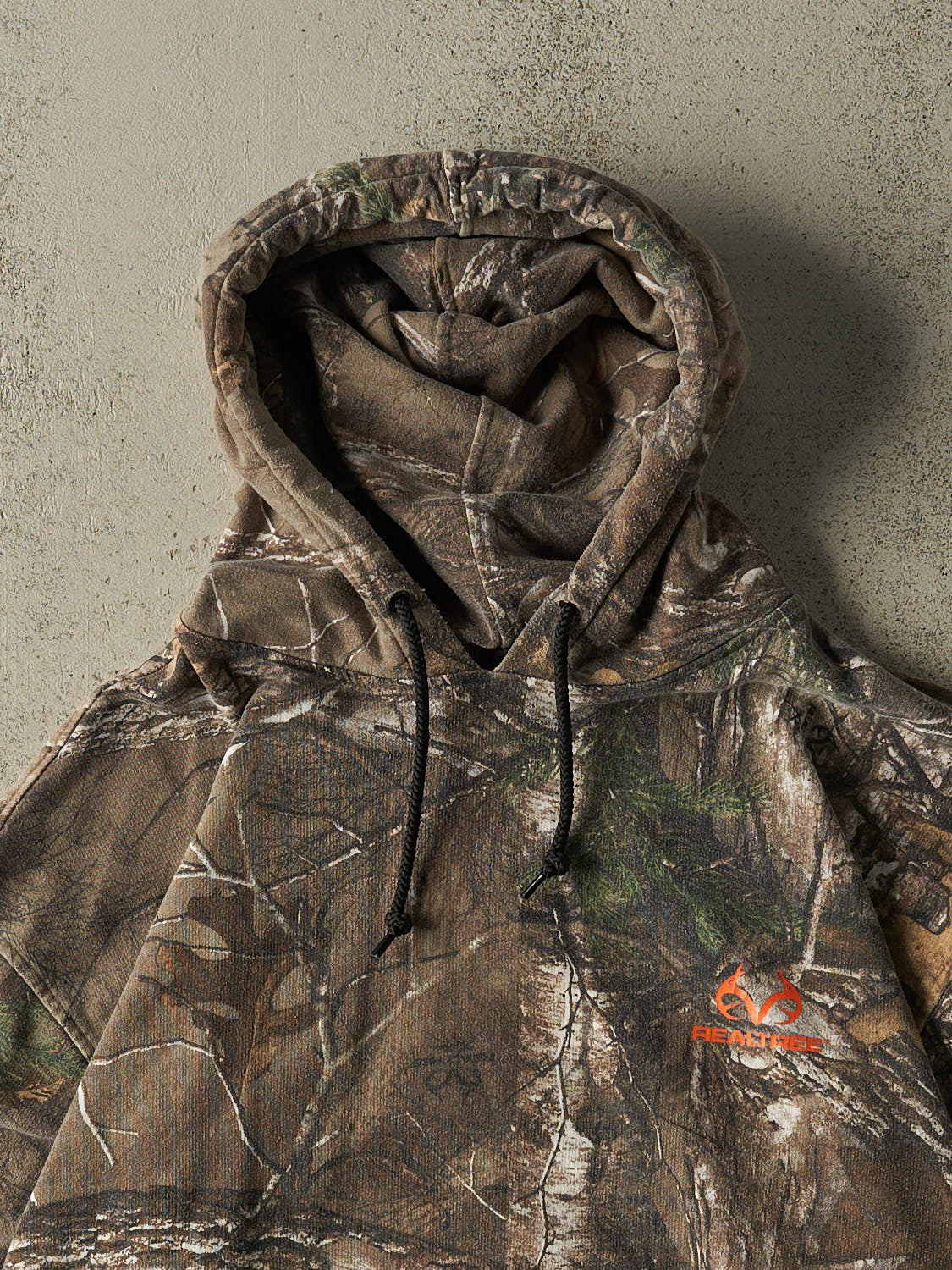 Vintage 90s Camo Realtree Logo Hoodie (XL/XXL)