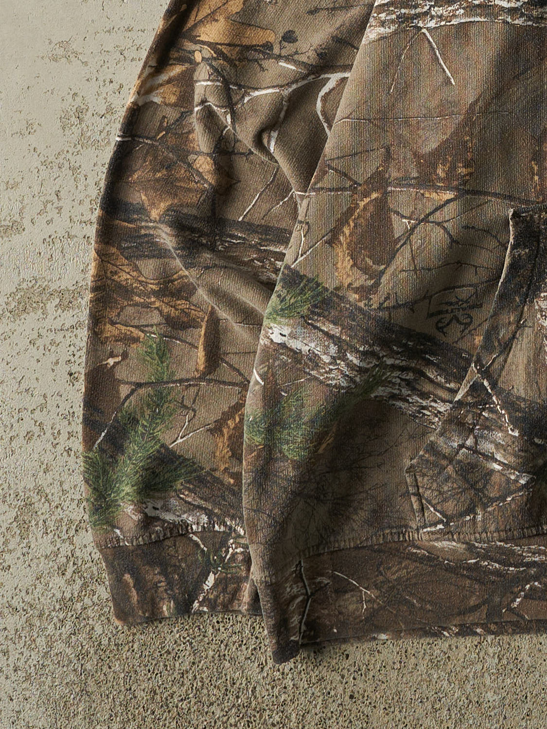Vintage 90s Camo Realtree Logo Hoodie (XL/XXL)