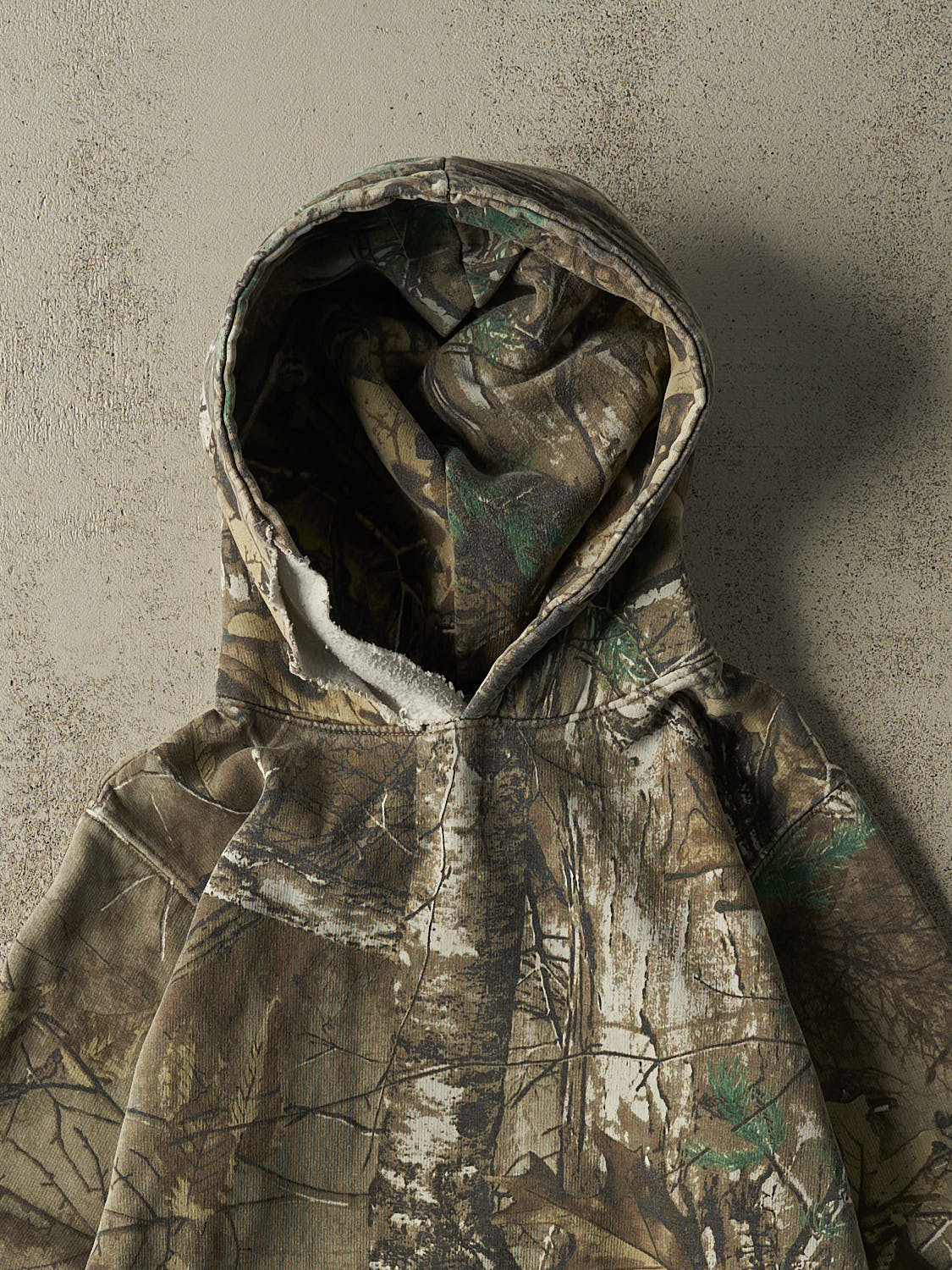 Vintage 90s Camo Hoodie (S/M)
