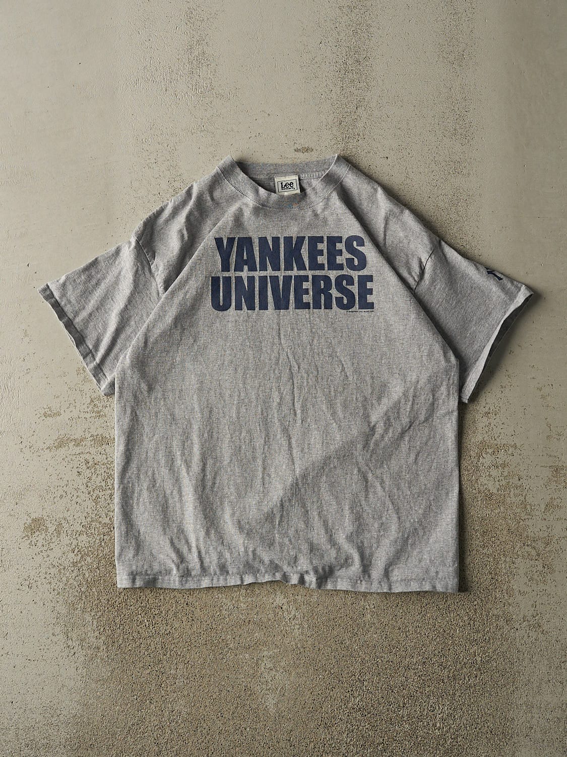 Vintage 06' Grey New York Yankees Universe Tee (L/XL)