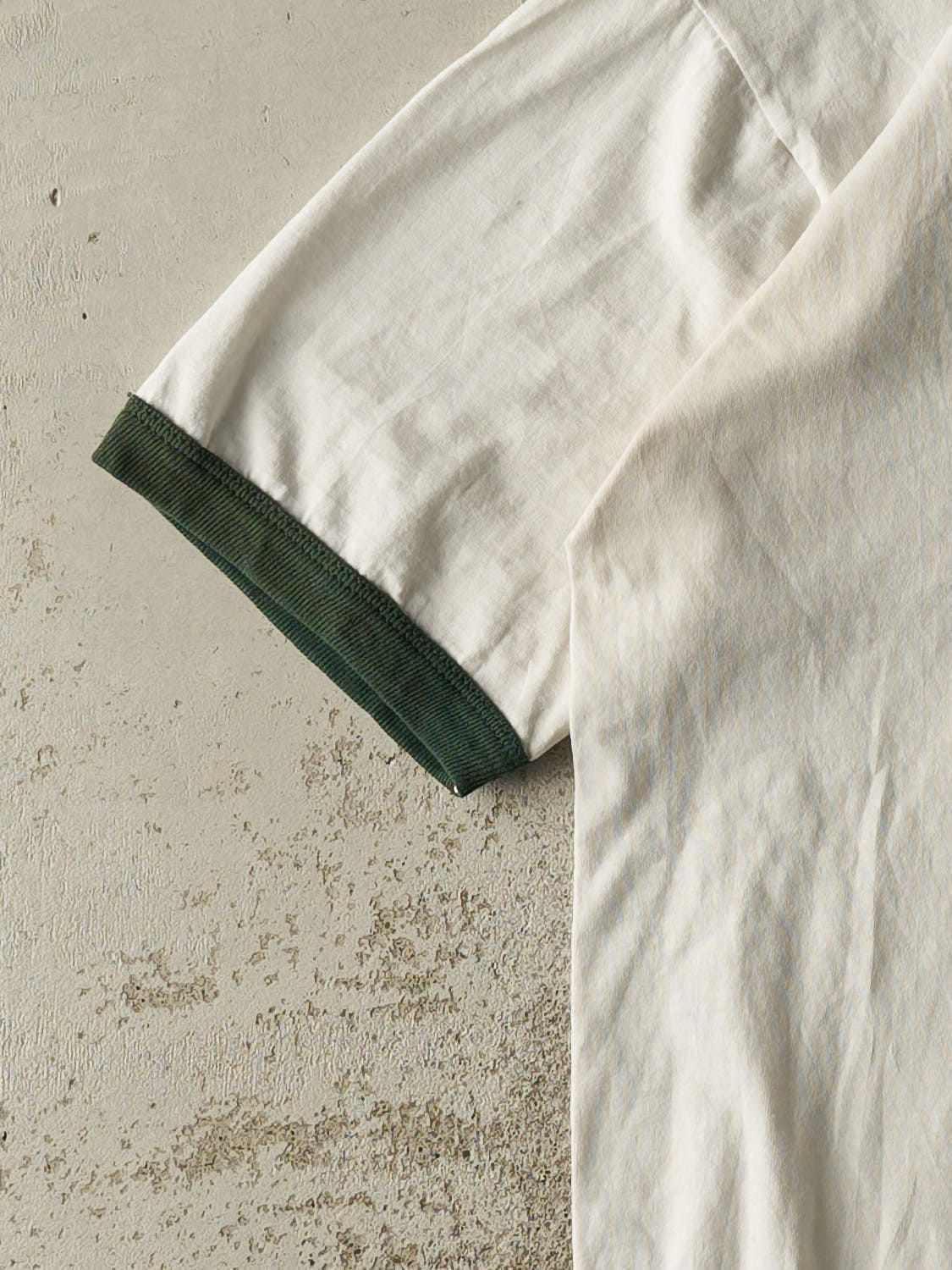 Vintage 90s White New York Irish Pub Ringer Tee (L/XL)