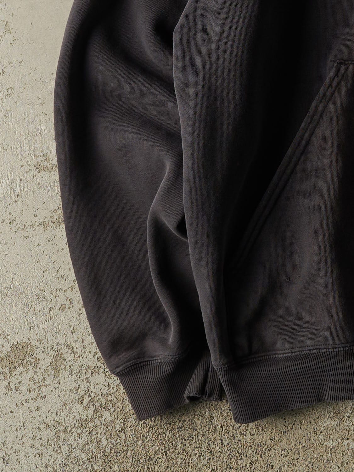 Vintage 90s Faded Black Carhartt Hoodie (XL)