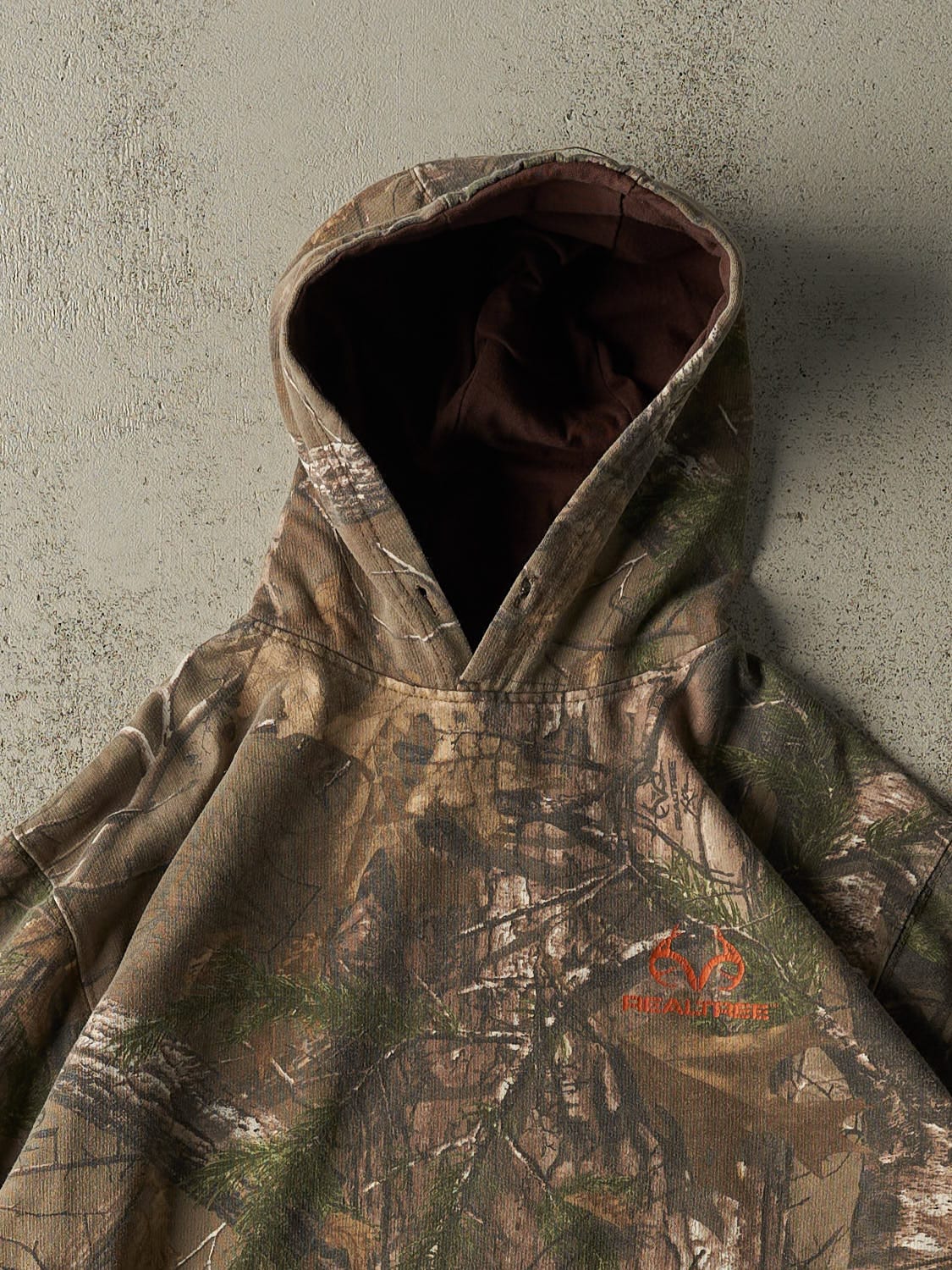 Vintage 90s Camo Realtree Blank Hoodie (S/M)