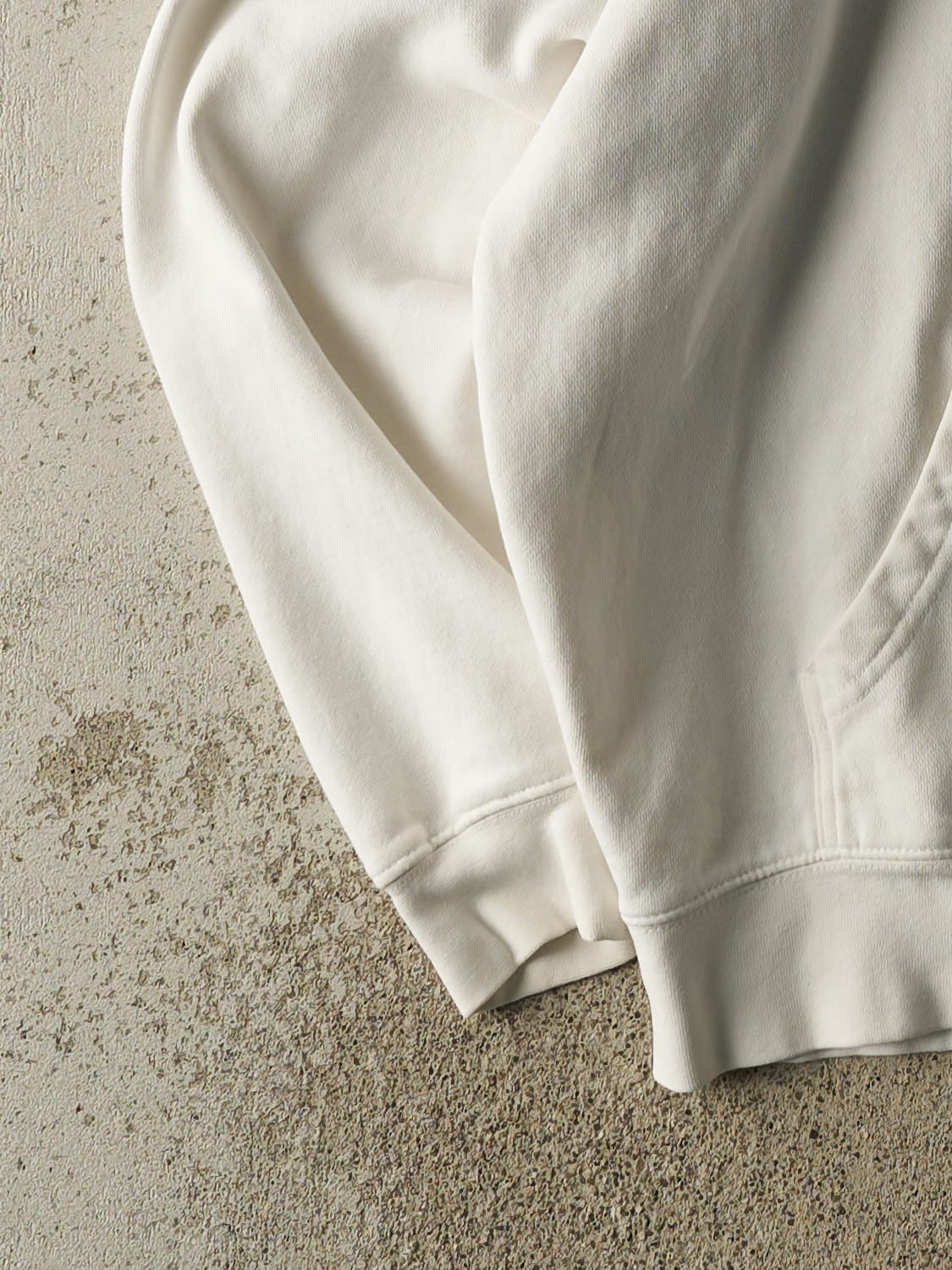 Vintage Y2K White Nike Middle Swoosh Montana Hoodie (L/XL)