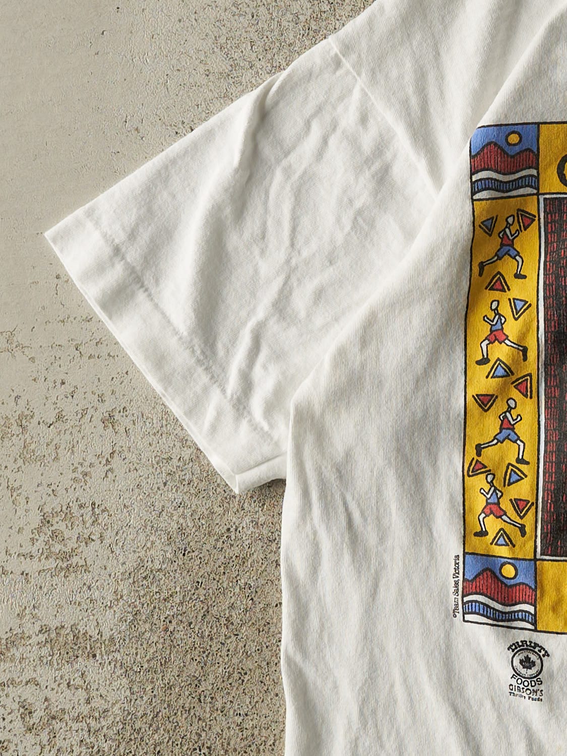 Vintage 91' White Lake Cowichan 10K Run Tee (XS/S)