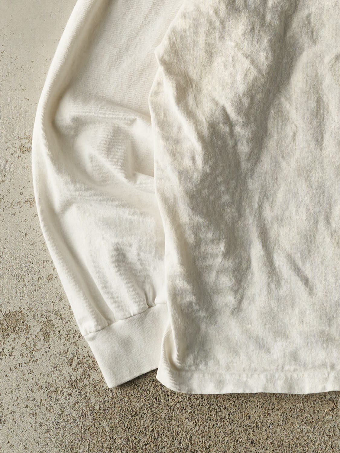 Vintage 90s White Side Out Long Sleeve (L/XL)