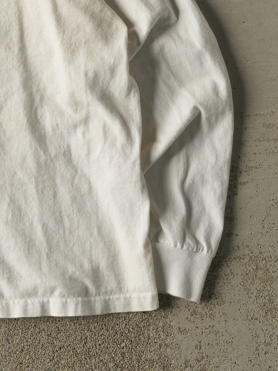 Vintage 90s White Side Out Long Sleeve (L/XL)