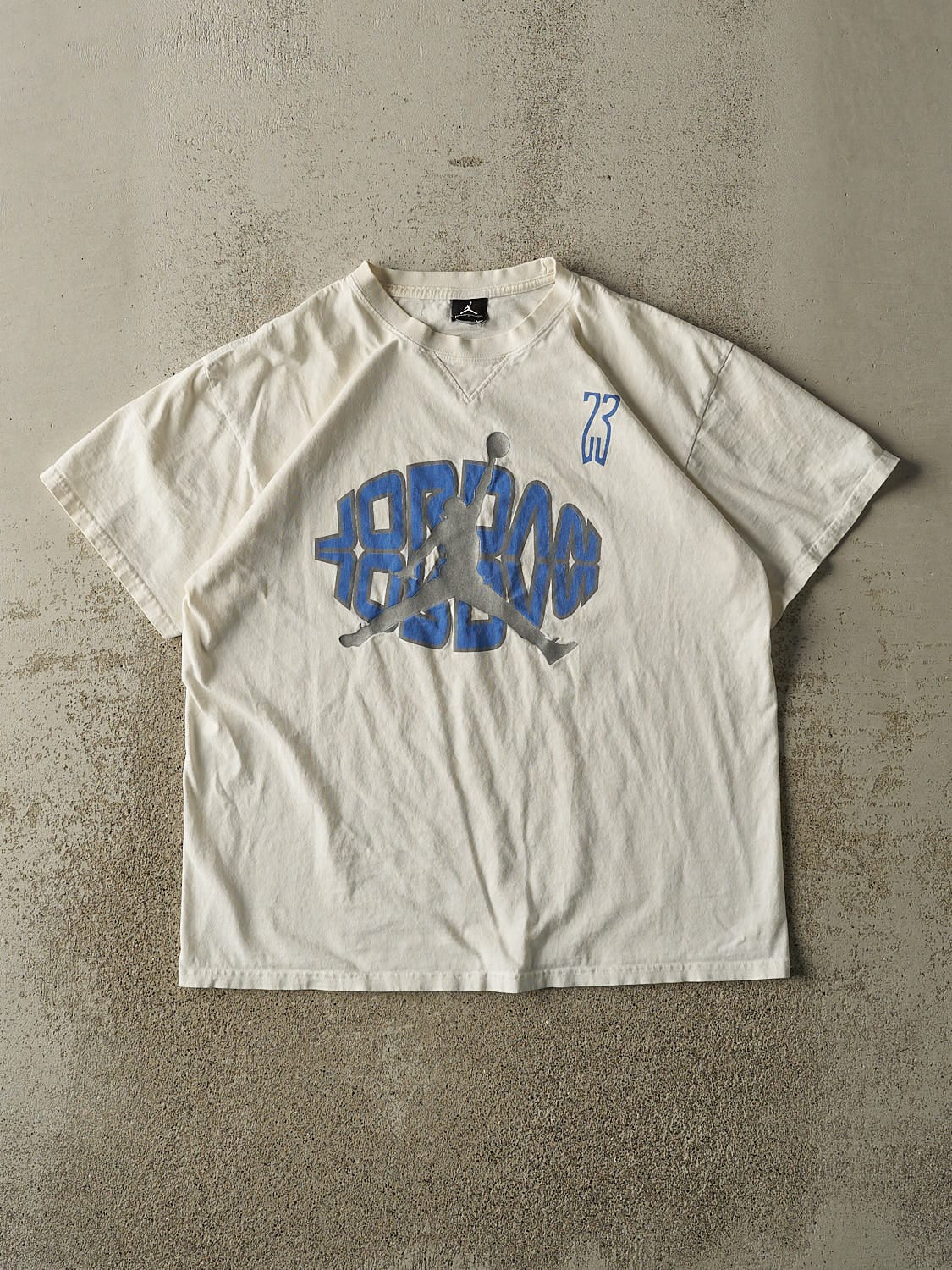 Vintage 90s White Air Jordan Tee (L/XL)